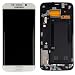 Produktbild Display für Samsung Galaxy S6 Edge in weiß SM-G925F (GH97-17162B) Touchscreen, LCD + Rahmen