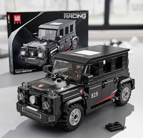 Image of Kids Car Blocks Set (316 Pieces) Highly Detailed Car Model With Guidebook Learning & Educational TOY Play Set