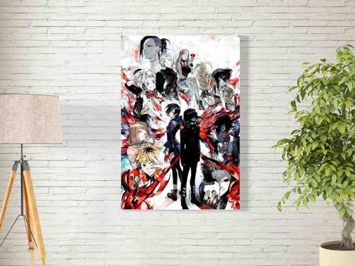 bpa tokyo ghoul Wall Art for Decoration easy to hang, 40x60cm, 1Pcs