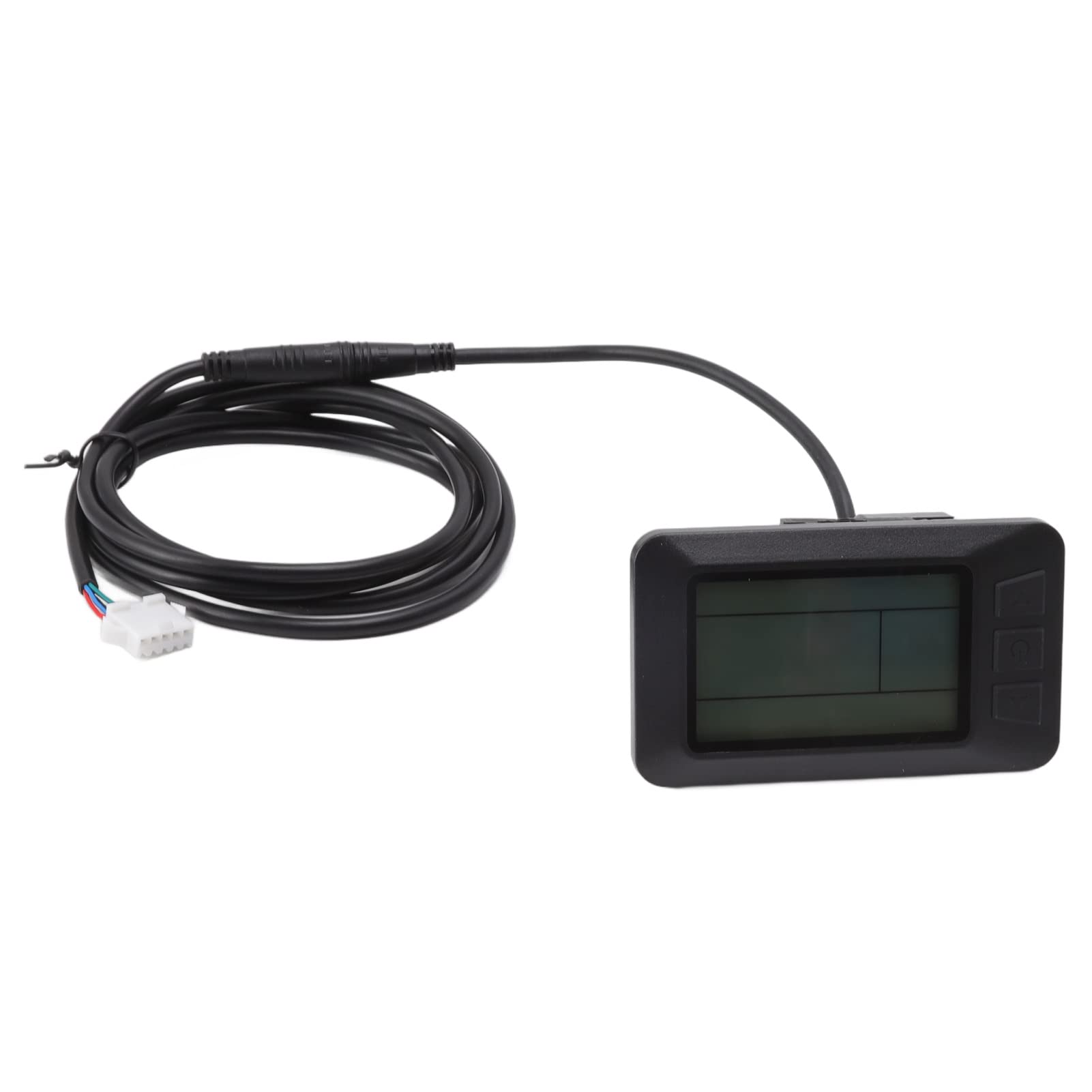 Display LCD per Bici Elettrica per Bici Elettrica Display LCD per Bici 24V 36V 48V Connettore a 5 Pin Tachimetro per Bicicletta Impermeabile per Controller KT