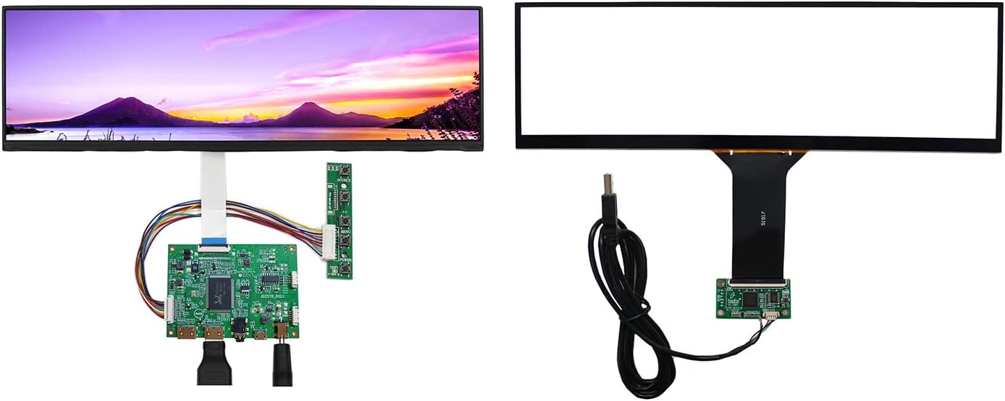 Amazon.com: VSDISPLAY 12.6 Inch IPS LCD Screen DIY Kit and Touch Panel ...