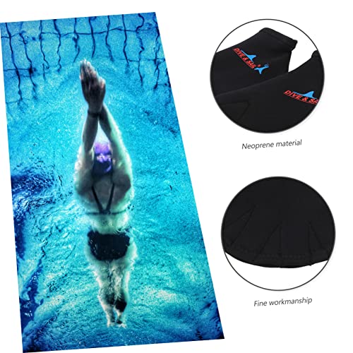 Toddmomy 3 Pares Luvas De Treinamento De Fitness Com Membranas Luvas De Natação Em Piscina Luvas Sem