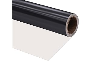 BOLIANNE Black Metallic Wrapping Paper - Exquisite Black