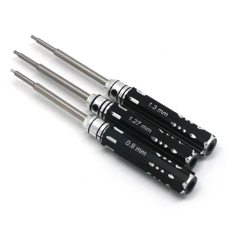 12 in 1 kit di strumenti di riparazione del modello RC per auto droni ed elicotteri con cacciaviti esagons Phillips piatti e esadecimale con vassoio