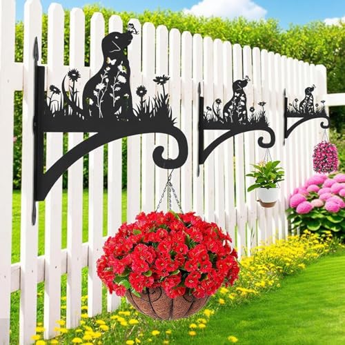 Support à libération rapide pour panier de fleurs et cloches de jardinage - 4