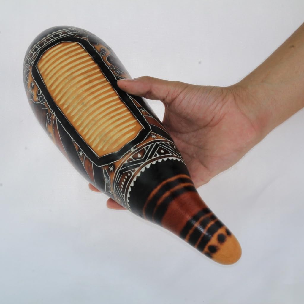 カポエイラ　ヘコヘコ　民族楽器　reco-reco capoeira Instrumentos de Capoeira, Reco Reco com Chocalho Peruano Artesanal