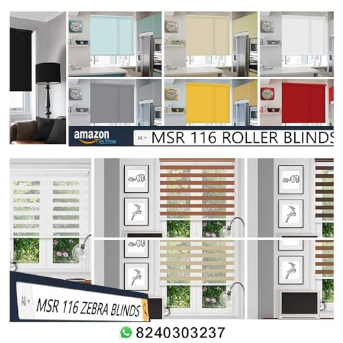 Image of Polyester Vertical Blinds /Curtains and Shades for Home Furnishing(Balcony,Kitchen,Bedroom,Bathroom etc) White (3ft(W) * 3ft(ht))