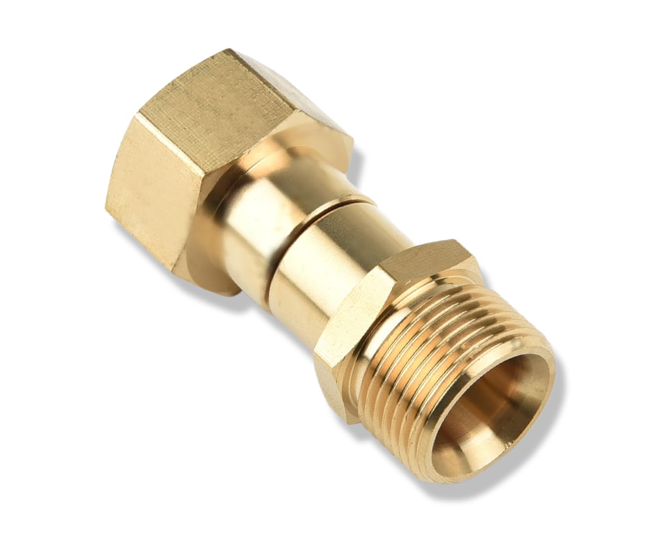 M&M Smartek adaptador M22 IG/AG compatible con Kärcher/Kränzle | Adaptador robusto para sistemas de alta presión compatibles; comprobar rosca, conexión, junta, presión y equipo seguro.