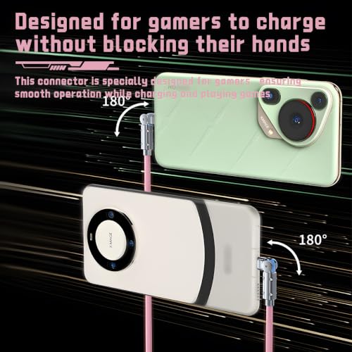 Image of USB-C to USB-C Cable 2 Pack 5ft 180Rotating Charger Cord Type C Chubby Silicone USB C to C Cable Type C Fast Charging Cord for iPhone 17 16 15 Samsung Galaxy S26 S25 S24 S23 S22,Laptops