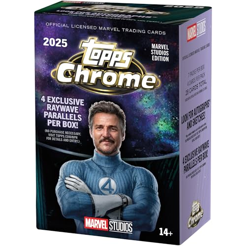 2025 Topps Marvel Studios Chrome - Factory Sealed - Value Box