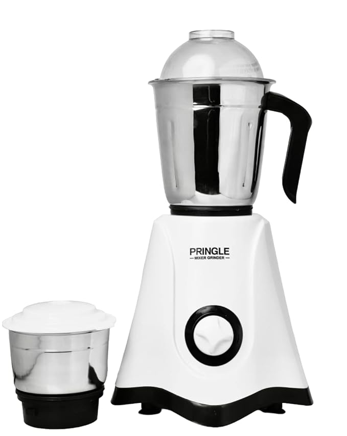 Buy Pringle 2 Jar Mixer Grinder 500W Powerful Motor [ISI] Certified