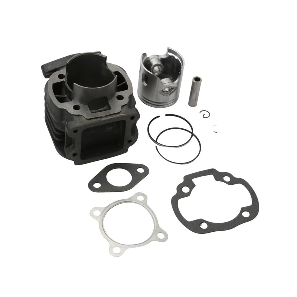 Cilindro de 70cc para scooter de 2 tiempos con pistón de 47mm y bulón de 10mm