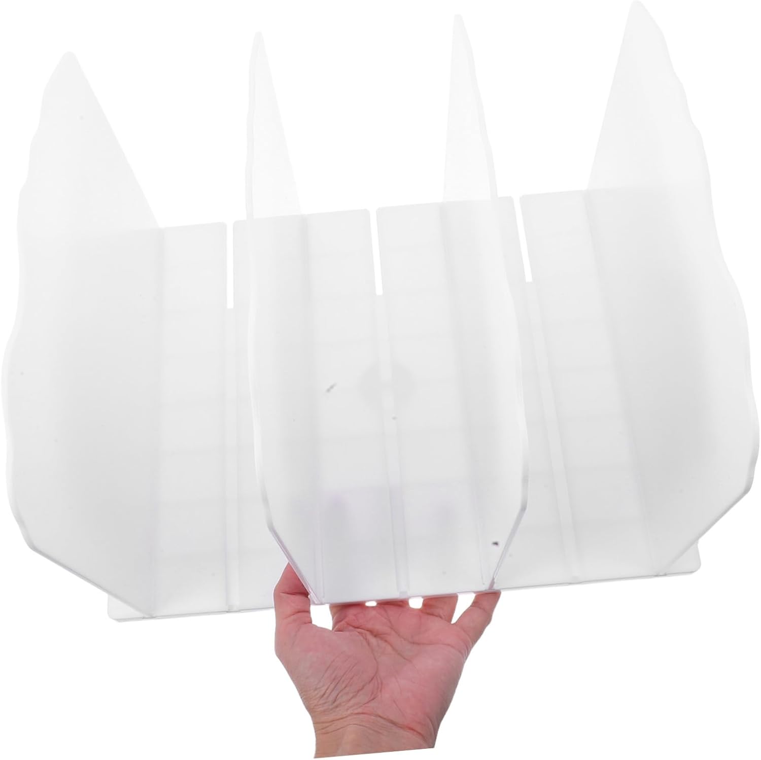 MAGICLULU 2pcs Closet Shelf Separators Multi-Functional Wavy Purse Organizer Rack for Handbags Removable Storage Dividers for Home and Office Supplies Space-efficient Closet Organizer