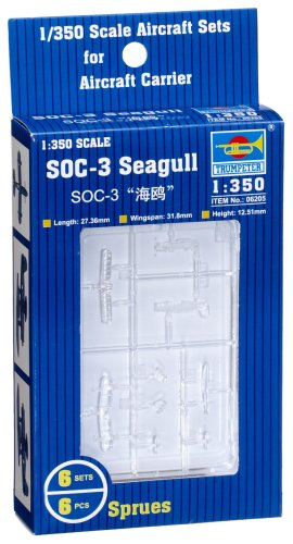 Trumpeter 1:350 - SOC-3 Seagull Scout Plane, Various