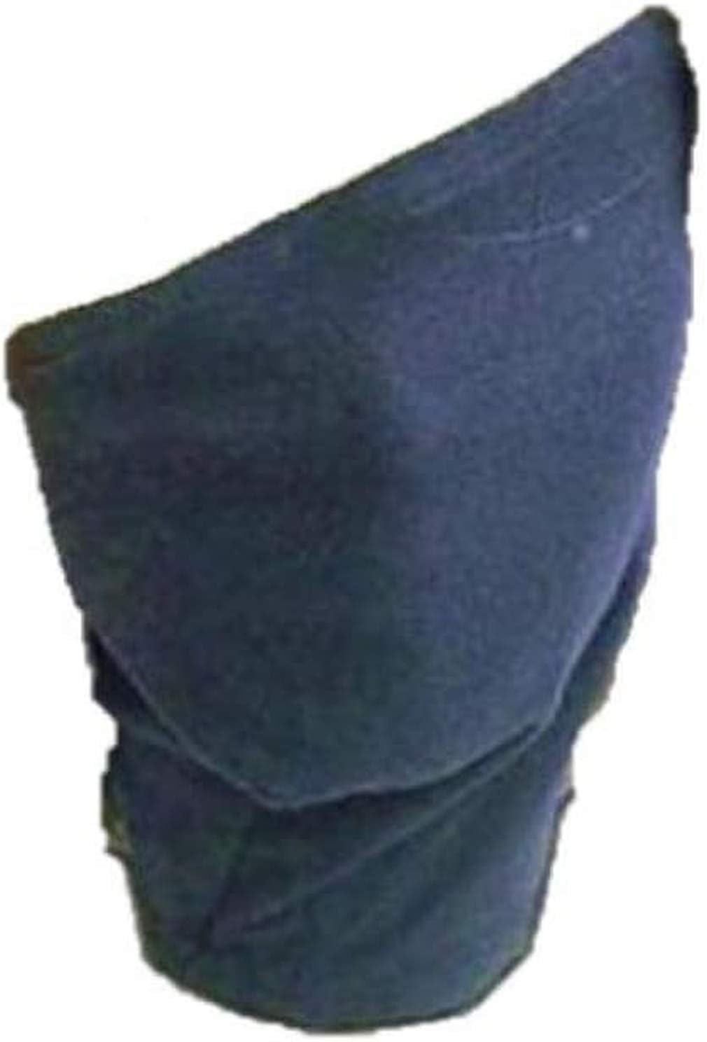 Blue Kakashi ninja cosplay face mask costume with zipper