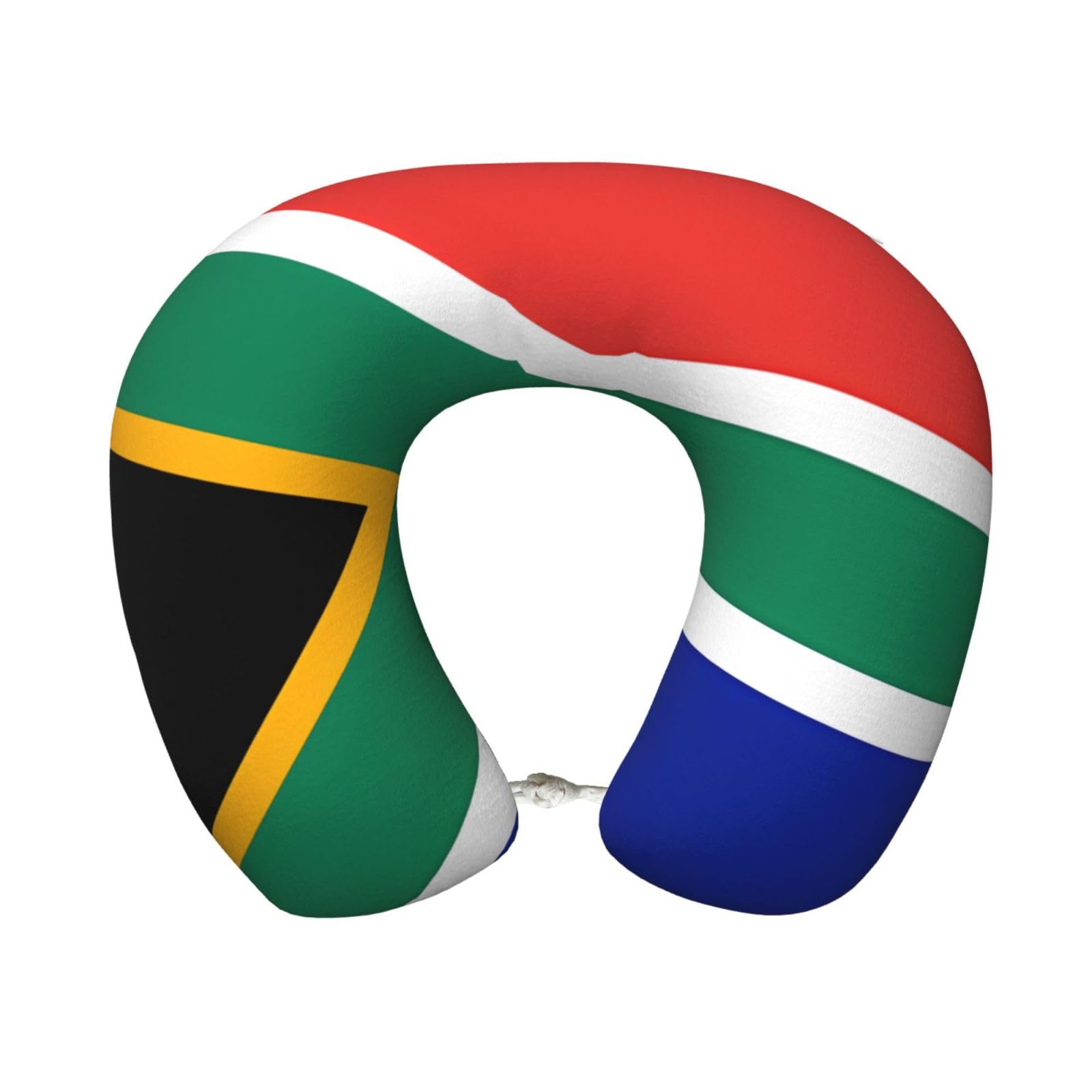 BOAIHH South Africa flag Memory Foam Travel Pillow for Soft Comfort Fits Snugly for Naps Office, and Airplane Use
