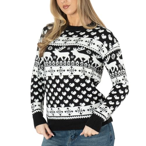 Jersey de invierno de cuello redondo ideal para regalar en el amigo invisible de Navidad