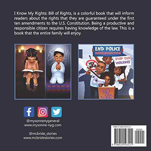 I Know my Rights: Bill of Rights (Mysonne's Social Justice Books) - Image 2