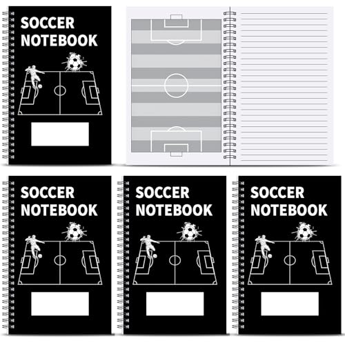 Carnet de notes à spirale football fini les feuilles perdues en match