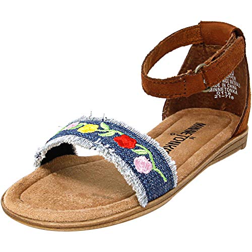Sandales de vacances Minnetonka Evie fille pour journées plage