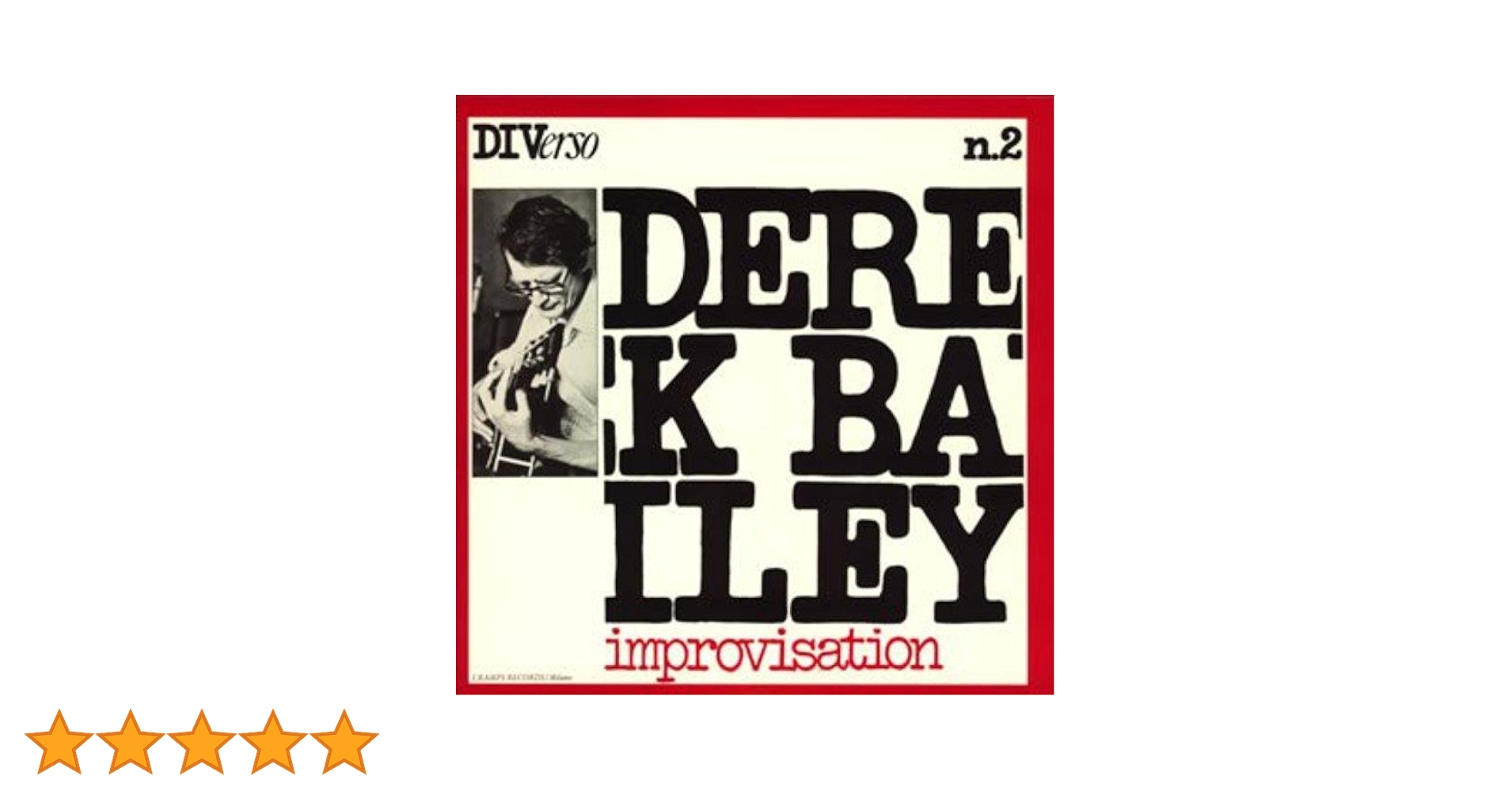 Derek Baileyデュオ&トリオ・インプロヴィゼイション　CD ○新品CD○TZADIKからフリー・インプロヴィゼイションの大家