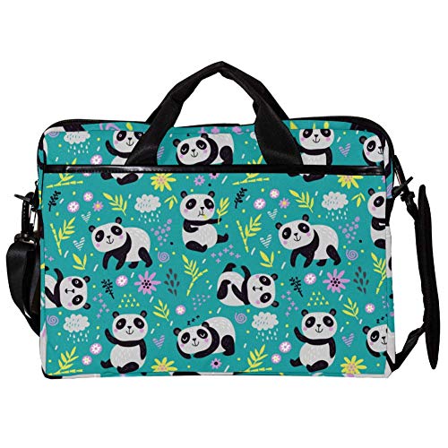 Sacoche bandoulière ordinateur portable 14 15.4 housse panda