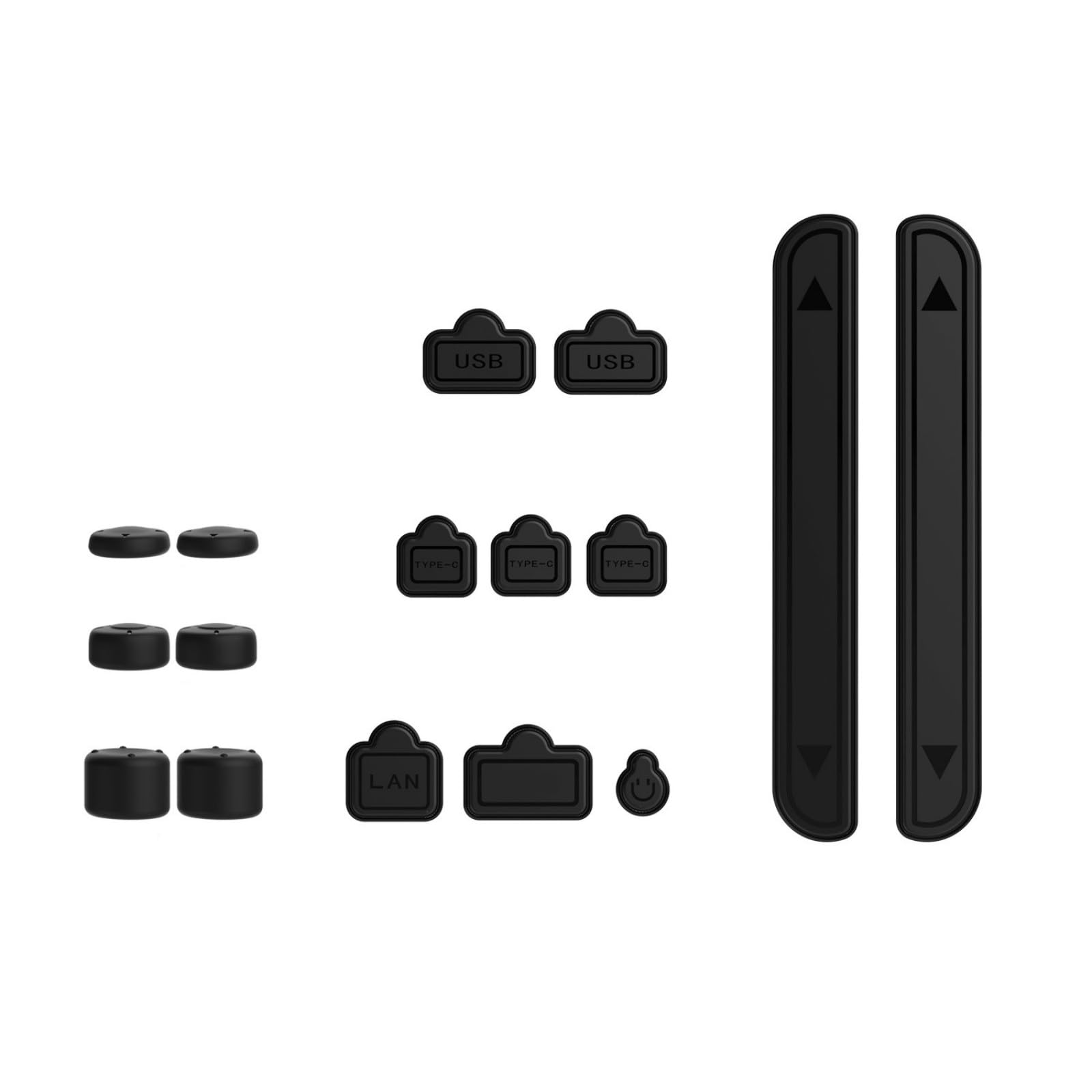Kalttoy Silicone Dustproof Cover Set with Protective Joystick Caps Not Slip Grip Enhances Control Strong Designs for Switch2 Ergonomic Joystick Covers for Gamers