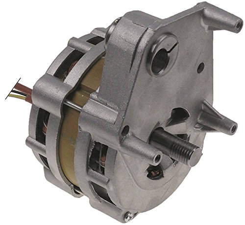 Frequenza: 50 Hz OMAS Motore per Cookmax 50 Hz, lunghezza 118 mm, 230 V, albero 15 mm x 34 mm