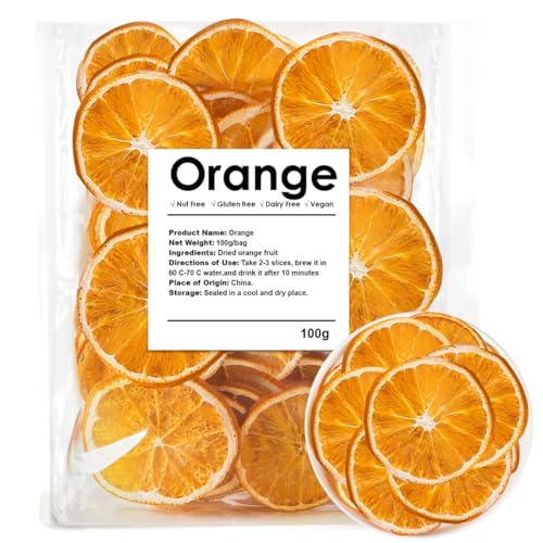 YiLing Dehydrated Dried Orange Slices 3.52oz/100g