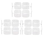 Med-Fit 1 TENS Pads - 12 Long-Lasting Self-Adhesive Pads (3 Packs of 4) for TENS Machines