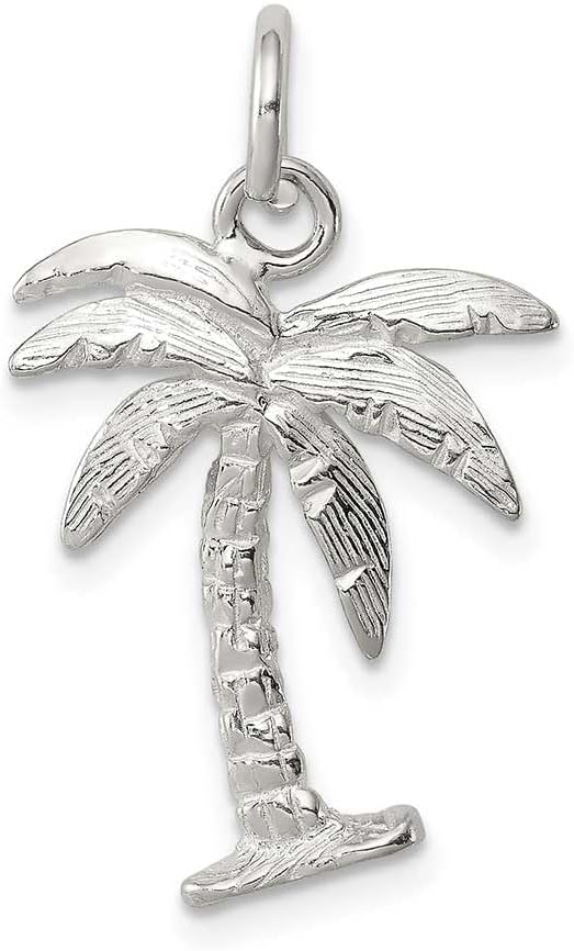 Sterling Silver Palm Tree Charm