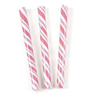 Light Pink Strawberry Candy Sticks - 80 Sticks Individually Wrapped