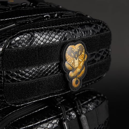 Image of WOLFpak 9L Mini Tactical Backpack (King Cobra) | Compact, Small Everyday Carry Bag for Gym, School, Travel | Durable, Water-Resistant Daypack with Molle System and Patch Panel