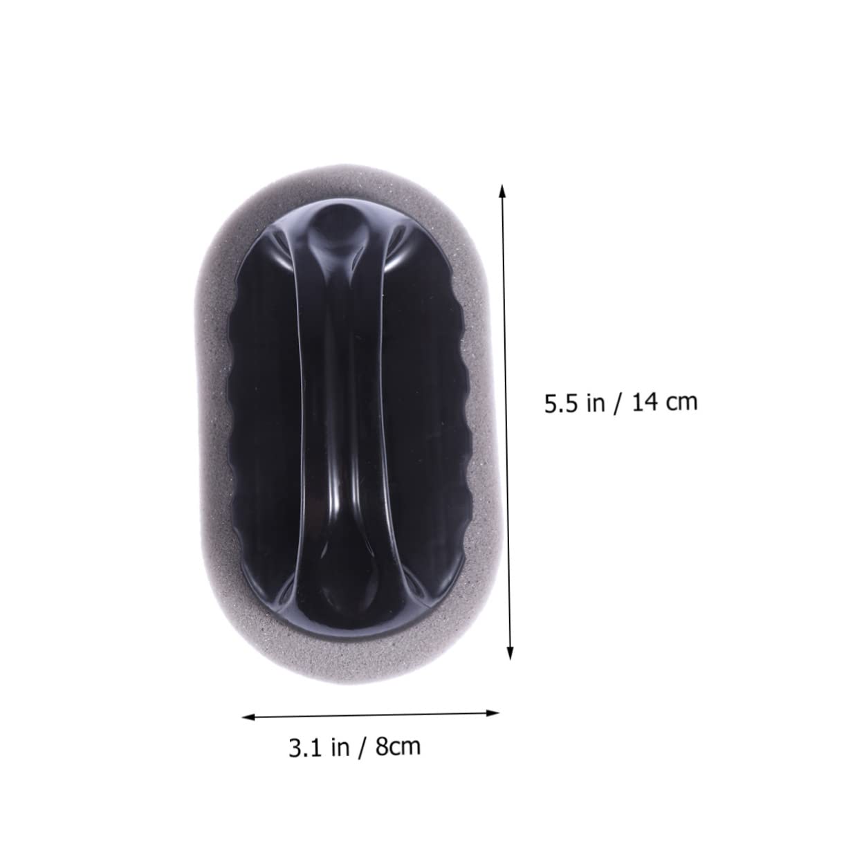 SHERCHPRY Super Absorbent Cleaning Sponges Emery Sponge Brush with Handle for Kitchen Bathroom