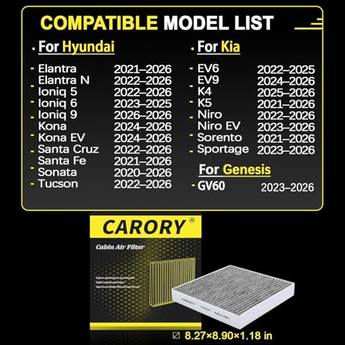 CARORY CF820 Cabin Air Filter