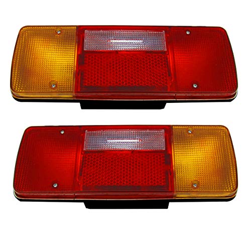 Feux arrière pour plaque d'immatriculation remorque et camion 12V