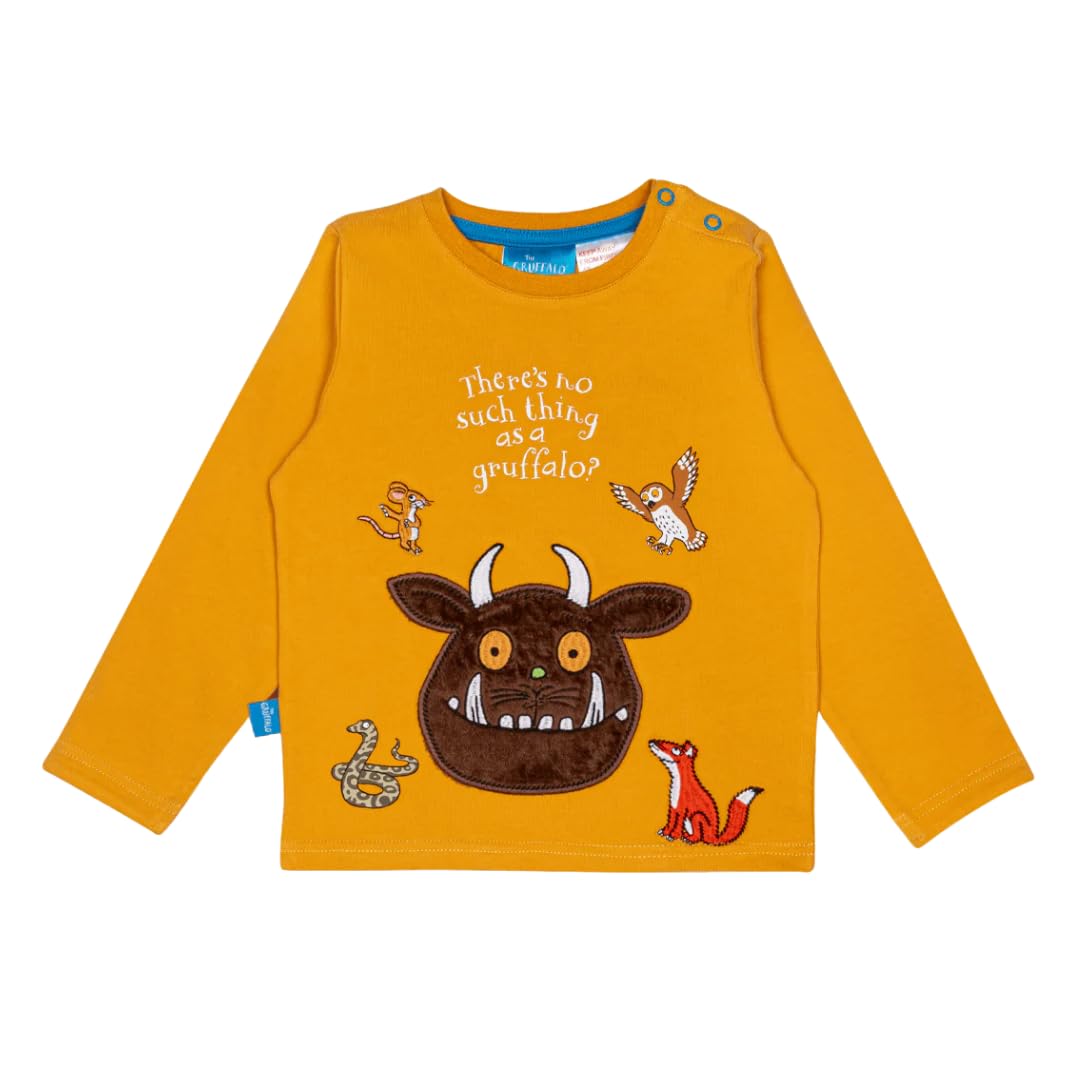 Blade & Rose | Gruffalo™ Outdoor Adventure Top | Unisex Clothing for Children 5-6 Years | Mustard