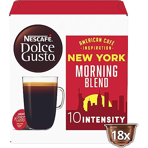 NESCAFÉ Dolce Gusto – New York Morning Blend – 18 capsules – 3 Packs – 54 Cups