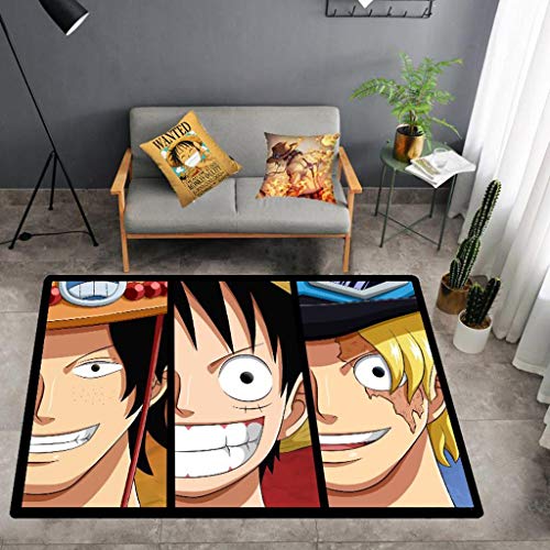 Preisvergleich Produktbild WXYXG One Piece Anime Design Rutschfester Küchenbodenbelag Reinigungsfähige Gummirückseite Teppichflurmatte Eingangsteppichmatte - Multi-Size Multi-Muster optionaler Teppich Spielzeugstatue