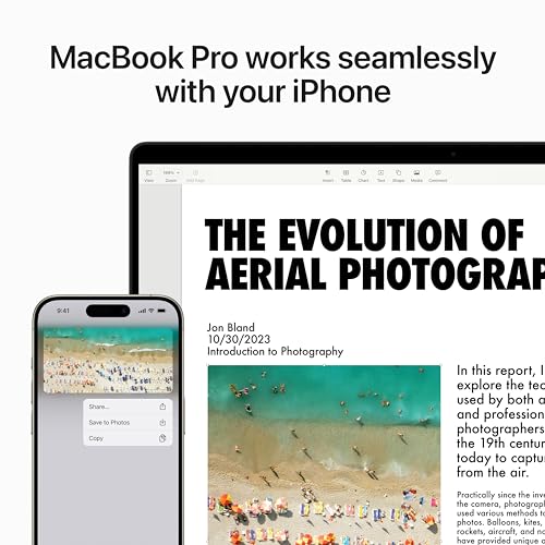 Apple MTL73LL/A 2023 Macbook Pro Laptop M3 Chip With 8‑Core Cpu, 10‑Core Gpu: Built For Apple Intelligence thumb #7