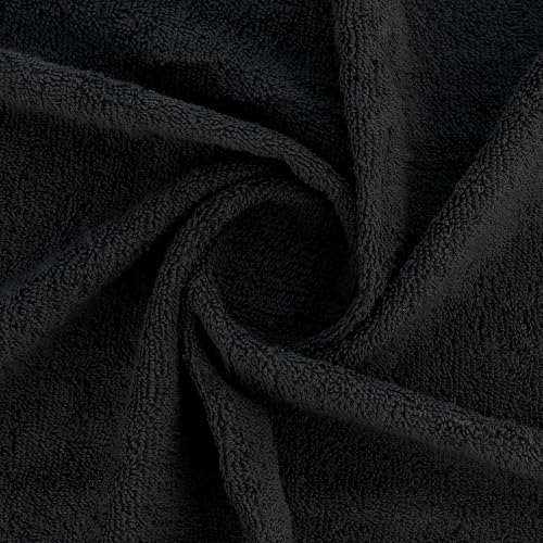 Image of Casa Copenhagen, Germany Design - He & She Super Soft Collection 100% Cotton 6 Piece Towel Set, Includes 2 Bath Towels 2 Hand Towels 2 Washcloths - Pine Grey & Grey Violet