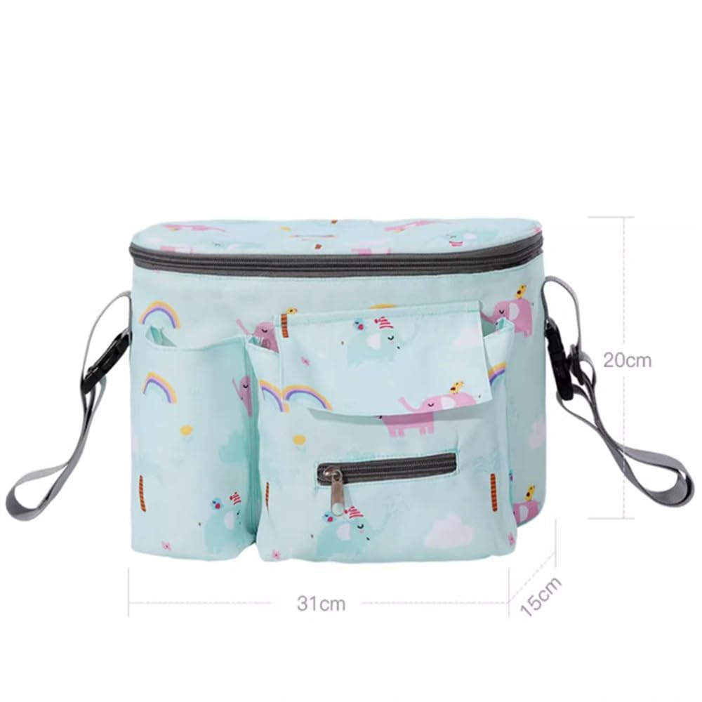 Borsa Portaoggetti per Passeggini Borsa for Appendere la Carrozzina Borsa portaoggetti Multifunzionale for Passeggino