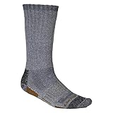 Carhartt Men's A207-2 All Terrain Boot Sock 2-Pack - X-Large - Gray