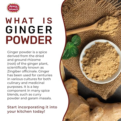 Spicy World Ginger Powder 5 Pound Bulk Bag - Ground Ginger Root - Image 3