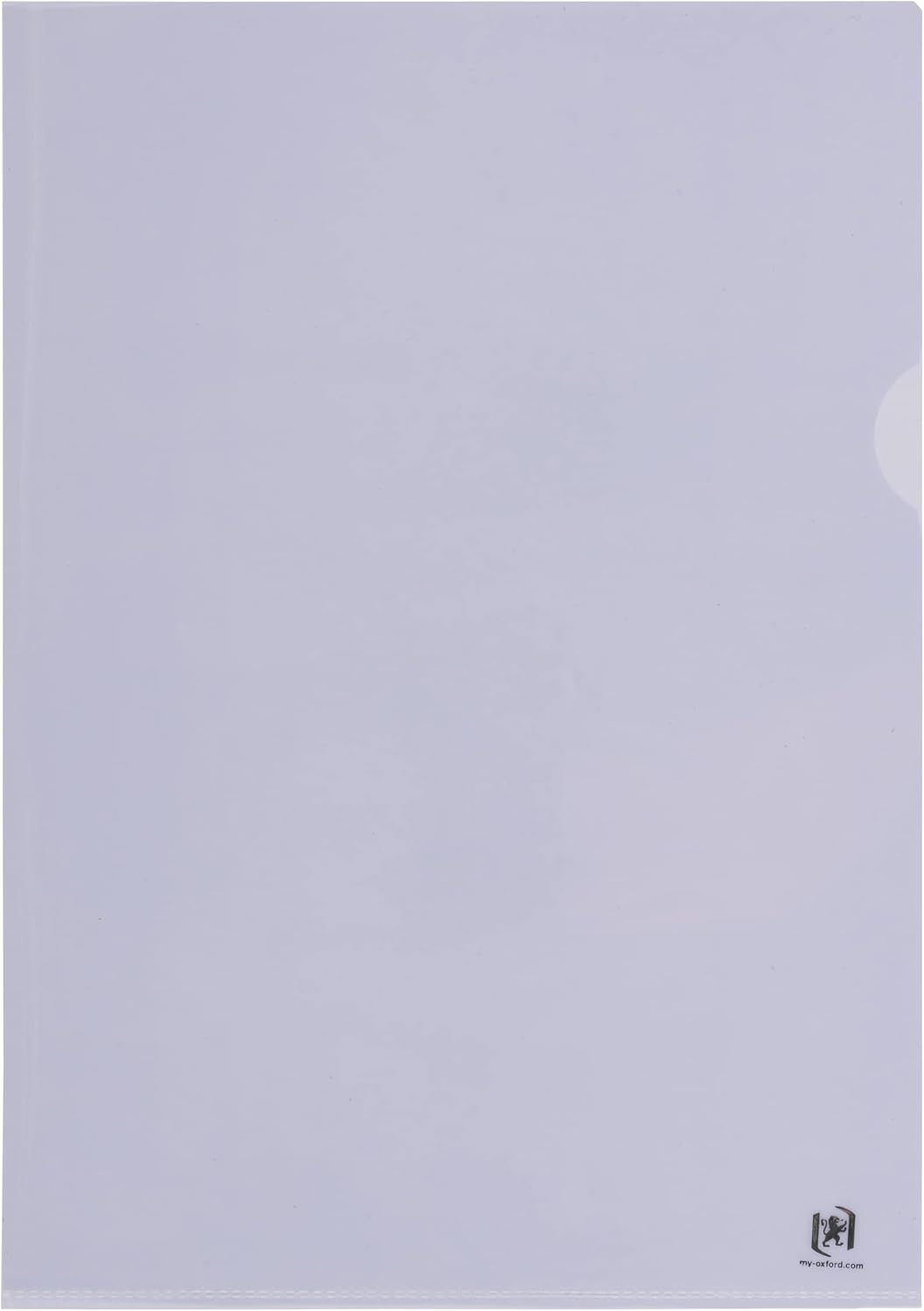 Elba Document Wallets A4 Silk mat A4-Seidenmatt Transparent