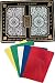 Kem Playing Cards - Brown and Green Narrow Deck with 2 Free Cut Cards