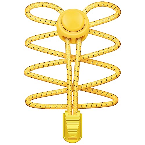 Image of UpUGo Elastic Shoe Laces, No Tie Shoe Laces Tieless for Kids, Adults, Elderly, One Size Fit All
