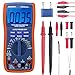 Price comparison product image Kuman True RMS 6000 Digital Multimeter Manual & Automatic Range Multimeter, Voltage, Current, Resistance, Temperature, Continuity, Capacitance, Frequency WH5000A