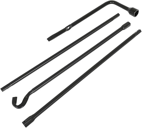 Miniatura 5 de ACZCR Juego de llaves de repuesto para neumático de repuesto, llave de rueda para Toyota Tacoma 2005-2017 RED769074 con bolsa