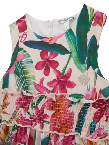 GUESS Girls' Sleeveless Poplin Dress3